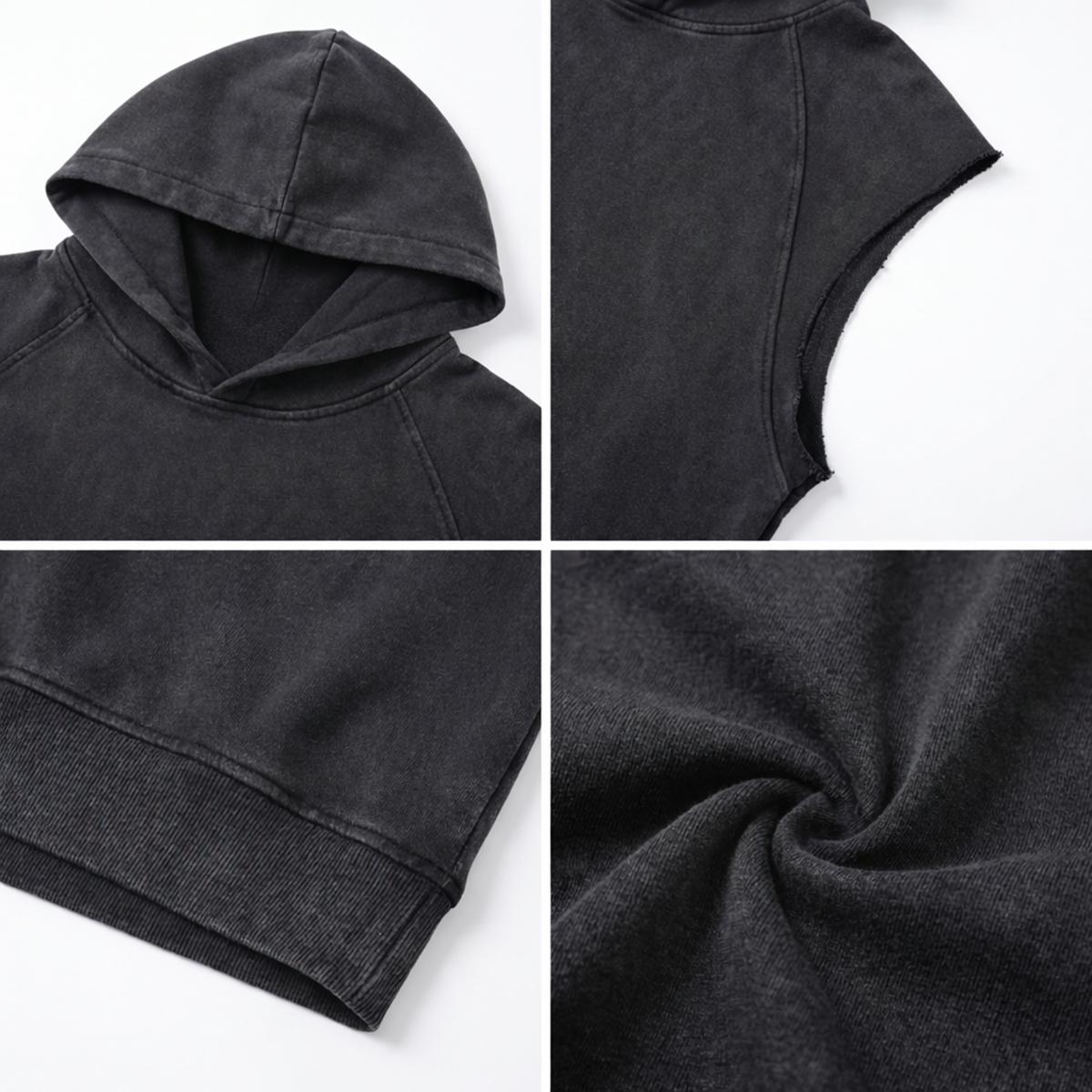 HOLYMOTIVE | Through the Fire Sleeveless Hoodie